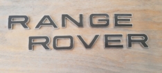 Range Rover letters