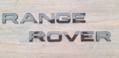 Range Rover letters