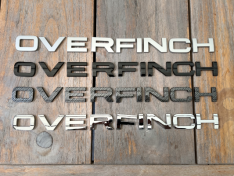 OVERFINCH letters